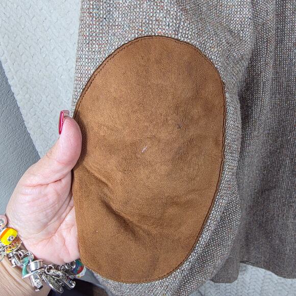 Vintage Kenny Rogers Western Blazer Mens 48R USA Made Leather Elbow Patch Cowboy - Picture 8 of 13